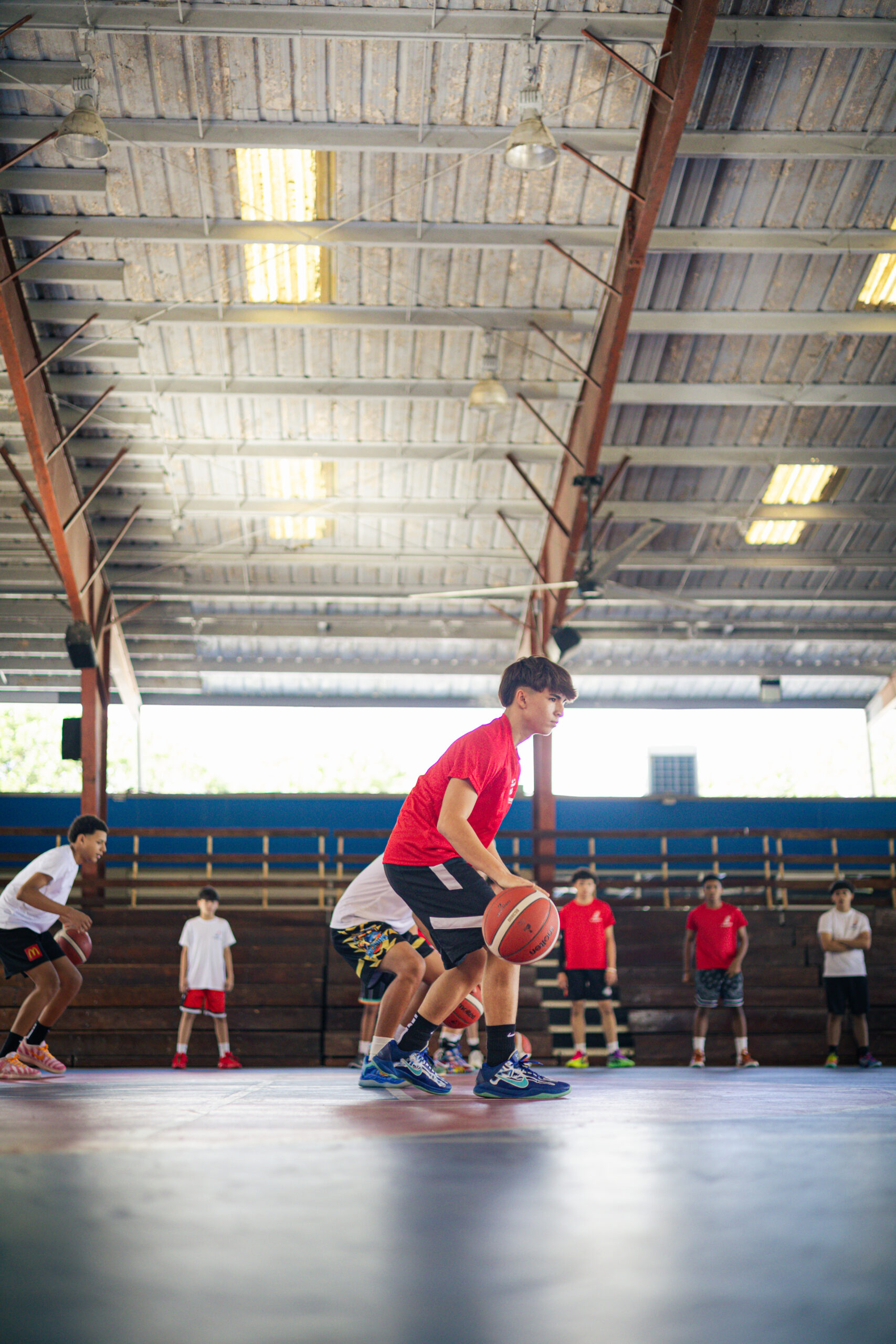 Entrenamiento de baloncesto